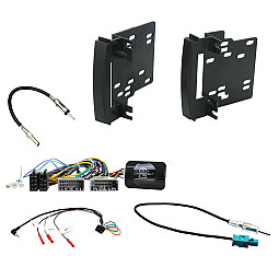 Dodge Caliber 2007 Onwards Single Din Fascia Steering Antenna Fitting Kit Dodge Caliber 2007 Onwards Single Din Fascia Steering Antenna Fitting Kit