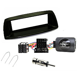Fiat Punto (2003-2005) Single Din Car CD Stereo Fitting Kit, Fascia Steering Stalk Adaptor