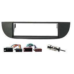 Fiat 500 2007-2015 Car Stereo Radio Single Din Fascia ISO & Aerial Fitting Kit Fiat 500 2007-2015 Car Stereo Radio Single Din Fascia ISO & Aerial Fitting Kit