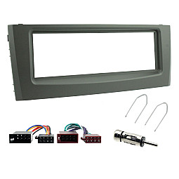 Fiat Grande Punto 2005 - 2010 CD Radio Fascia Adaptor Fitting Kit Matt Black Fiat Grande Punto 2005 - 2010 CD Radio Fascia Adaptor Fitting Kit Matt Black