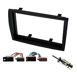 Fiat Ducato 2006 - 2011 Double Din Car Stereo Fascia Wiring Aerial Fitting Kit Black Fiat Ducato 2006 - 2011 Double Din Car Stereo Fascia Wiring Aerial Fitting Kit Black