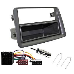 Fiat Panda 2003-2012 Car Stereo Single Din Fascia ISO & Aerial Fitting Kit Fiat Panda 2003-2012 Car Stereo Single Din Fascia ISO & Aerial Fitting Kit