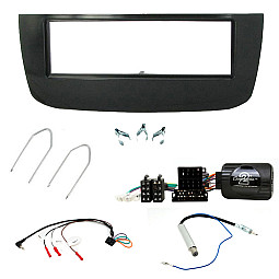Fiat Punto Evo 2009-2011 Car Stereo Fascia / Steering Antenna Kit