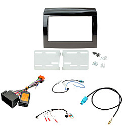 Fiat Ducato 2020 - 2022 Double Din Car Stereo Fascia / Steering / Antenna Fitting Kit