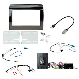 Peugeot Boxer 2014 Onwards Double Din Fascia, Infodaptor, FM DAB Adapter, USB Retention Fitting Kit Peugeot Boxer 2014 Onwards Double Din Fascia, Infodaptor, FM DAB Adapter, USB Retention Fitting Kit