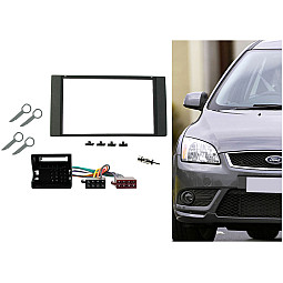 Connects2 CTKFD03-ISO Ford C-Max, Focus, Fusion Double Din Car Stereo Fitting Kit Connects2 CTKFD03-ISO Ford C-Max, Focus, Fusion Double Din Car Stereo Fitting Kit