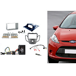 Connects2 CTKFD05 - Ford Fiesta Car Stereo Fitting Kit Graphite & Blue Connects2 CTKFD05 - Ford Fiesta Car Stereo Fitting Kit Graphite & Blue
