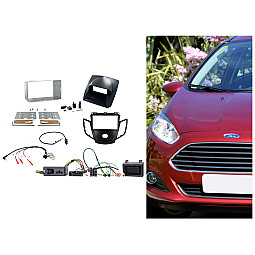 Connects2 CTKFD16 - Ford Fiesta 2010 - 2012 Car Stereo Fitting Kit Black & Grey Connects2 CTKFD16 - Ford Fiesta 2010 - 2012 Car Stereo Fitting Kit Black & Grey