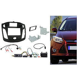 CTKFD31 Ford Focus 2011 - 2015 Double Din Car CD Stereo Fascia Fitting Kit CTKFD31 Ford Focus 2011 - 2015 Double Din Car CD Stereo Fascia Fitting Kit