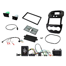 CTKFD37C Ford Ranger  2012 - 2016 Black Double Din Car Stereo Fascia Fitting Kit CTKFD37C Ford Ranger  2012 - 2016 Black Double Din Car Stereo Fascia Fitting Kit