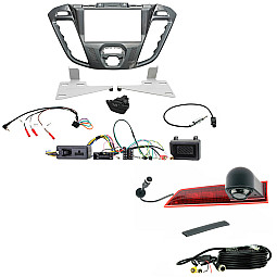 Ford Transit Custom Double Din Fascia Reversing Camera Fitting Kit (Nebula Piano Optic) Ford Transit Custom Double Din Fascia Reversing Camera Fitting Kit (Nebula Piano Optic)