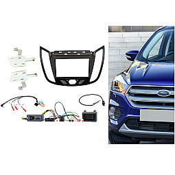 CTKFD44 Ford Kuga 2013-2019 Double Din Car CD Stereo Fascia Fitting Kit CTKFD44 Ford Kuga 2013-2019 Double Din Car CD Stereo Fascia Fitting Kit