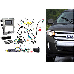 CTKFD45 Ford Edge Charcoal Single / Double Din Car CD Stereo Fascia Fitting Kit CTKFD45 Ford Edge Charcoal Single / Double Din Car CD Stereo Fascia Fitting Kit