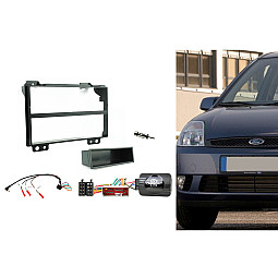 CTKFD59 Ford Fiesta 2001-2005 Single Din Car Stereo Black Fascia Fitting Kit CTKFD59 Ford Fiesta 2001-2005 Single Din Car Stereo Black Fascia Fitting Kit