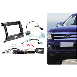 CTKFD66 Ford Ranger 2016-2020 Double Din Car CD Stereo Fascia Fitting Kit CTKFD66 Ford Ranger 2016-2020 Double Din Car CD Stereo Fascia Fitting Kit