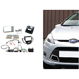 CTKFD72 Ford Fiesta 2010 - 2012 Piano Black Double Din Car CD Stereo Fascia Fitting Kit CTKFD72 Ford Fiesta 2010 - 2012 Piano Black Double Din Car CD Stereo Fascia Fitting Kit