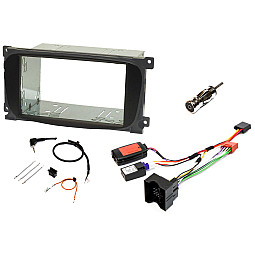 InCarTec FK-876-CAN Ford Double Din Complete Stereo Upgrade Fitting Kit (OVAL - BLACK) InCarTec FK-876-CAN Ford Double Din Complete Stereo Upgrade Fitting Kit (OVAL - BLACK)