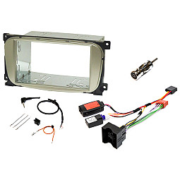 InCarTec FK-8761-CAN Ford Double Din Stereo Fitting Kit with SWC and CAN Service (OVAL - SILVER) InCarTec FK-8761-CAN Ford Double Din Stereo Fitting Kit with SWC and CAN Service (OVAL - SILVER)