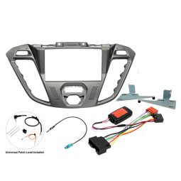 InCarTec FK-9261/1 Ford Transit Custom 2012-2018 Double Din Stereo Fitting Kit (WITHOUT DISPLAY/ BASE MODEL) InCarTec FK-9261/1 Ford Transit Custom 2012-2018 Double Din Stereo Fitting Kit (WITHOUT DISPLAY/ BASE MODEL)