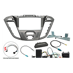 InCarTec FK-9261/3 Ford Transit Custom Euro 5 2012-2018 Double Din Stereo Fitting Kit (DISPLAY/ DAB/ AIRBAG LIGHT) InCarTec FK-9261/3 Ford Transit Custom Euro 5 2012-2018 Double Din Stereo Fitting Kit (DISPLAY/ DAB/ AIRBAG LIGHT)
