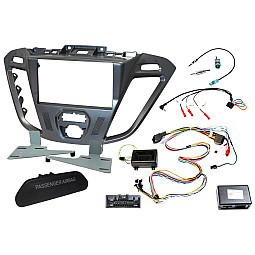 InCarTec FK-9263/1 Transit Custom Charcoal Double Din Fitting Kit, With Display InCarTec FK-9263/1 Transit Custom Charcoal Double Din Fitting Kit, With Display