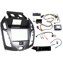 InCarTec FK-9361/1 Ford Transit Connect Single/Double DIN Fitting Kit Silver (WITH DISPLAY) InCarTec FK-9361/1 Ford Transit Connect Single/Double DIN Fitting Kit Silver (WITH DISPLAY)