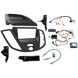 InCarTec FK-968/2 Ford Transit Double Din Stereo Fitting Kit, With Display InCarTec FK-968/2 Ford Transit Double Din Stereo Fitting Kit, With Display