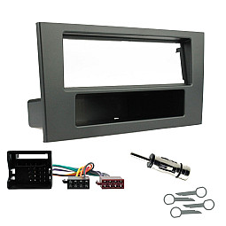 Ford Mondeo 2004 - 2007 Car Stereo Dark Grey Fascia ISO Fitting Surround Kit Ford Mondeo 2004 - 2007 Car Stereo Dark Grey Fascia ISO Fitting Surround Kit