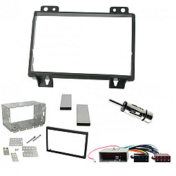Ford Fiesta Mk6 2002-2005 Double Din Car Stereo Fascia Fitting Kit ISO Connector Ford Fiesta Mk6 2002-2005 Double Din Car Stereo Fascia Fitting Kit ISO Connector