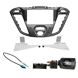 Ford Transit Custom 2012-2021 Pegasus Double Din Car Stereo Fascia Stalk Antenna Kit Ford Transit Custom 2012-2021 Pegasus Double Din Car Stereo Fascia Stalk Antenna Kit