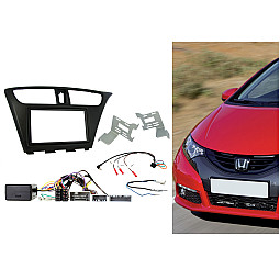 CTKHD06 Honda Civic 2012-2015 Double Din Car CD Stereo Fascia Installation Fitting Kit CTKHD06 Honda Civic 2012-2015 Double Din Car CD Stereo Fascia Installation Fitting Kit