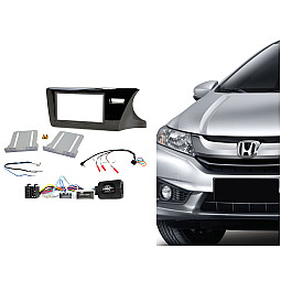 CTKHD15 Honda City 2014> Piano Black Double Din Car Stereo Fascia Fitting Kit CTKHD15 Honda City 2014> Piano Black Double Din Car Stereo Fascia Fitting Kit