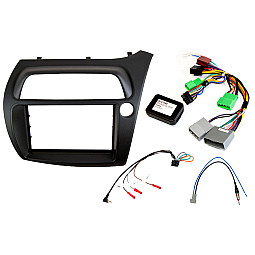 InCarTec FK-832-RHD Honda Civic Double Din Car Stereo Upgrade Fitting Kit InCarTec FK-832-RHD Honda Civic Double Din Car Stereo Upgrade Fitting Kit