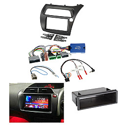 Honda Civic 2006-2011 (Hatchback) Single / Double Din Car Stereo Fascia Fitting Kit Honda Civic 2006-2011 (Hatchback) Single / Double Din Car Stereo Fascia Fitting Kit