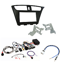 Honda Civic 9th Gen 2012 - 2017 with Honda Connect Stereo Non Amplified Double Din Fitting Kit