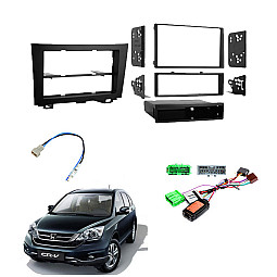 Honda CR-V 2007 - 2011 Double Din Fascia Steering Antenna Kit For Replacing NAV Type 2VNO Stereo Honda CR-V 2007 - 2011 Double Din Fascia Steering Antenna Kit For Replacing NAV Type 2VNO Stereo