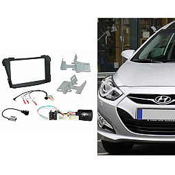 Connects2 CTKHY05 Hyundai i40 (2011-2019) Double Din Car Stereo Fascia Fitting Kit Connects2 CTKHY05 Hyundai i40 (2011-2019) Double Din Car Stereo Fascia Fitting Kit