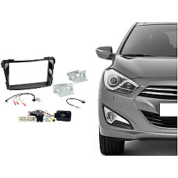 CTKHY24 Hyundai i40 2016> Piano Black Double Din Car Stereo Fascia Fitting Kit CTKHY24 Hyundai i40 2016> Piano Black Double Din Car Stereo Fascia Fitting Kit