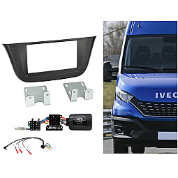 CTKIV01 Iveco Daily 2014-2021 Double Din Car Stereo Fascia Fitting Kit CTKIV01 Iveco Daily 2014-2021 Double Din Car Stereo Fascia Fitting Kit