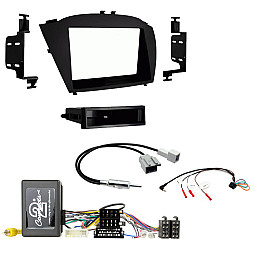 Hyundai IX35 2010-2015 Single / Double Din Fascia / Steering / Antenna / Reverse Camera / Amplifier Retention Kit
