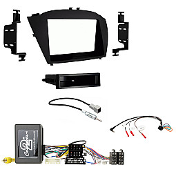Hyundai IX35 2013-2015 Single / Double Din Fascia / Steering / Antenna / Reverse Camera / Amplifier Retention Kit