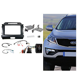 Connects2 CTKKI01 - Kia Sportage 2010-2015 Car Stereo Double Din Fitting Installation Kit Connects2 CTKKI01 - Kia Sportage 2010-2015 Car Stereo Double Din Fitting Installation Kit
