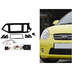 CTKKI25 Kia Picanto 2011-2017 Non Amplified Double Din Car Stereo Fascia Fitting Kit CTKKI25 Kia Picanto 2011-2017 Non Amplified Double Din Car Stereo Fascia Fitting Kit