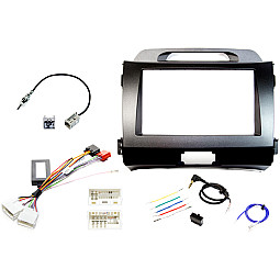 InCarTec FK-884 Kia Sportage Complete Stereo Upgrade Fitting Kit (DARK GREY) InCarTec FK-884 Kia Sportage Complete Stereo Upgrade Fitting Kit (DARK GREY)