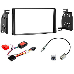 Kia Magentis , Sedona Double Din Car Stereo Fascia / Stalk / Aerial Fitting kit Kia Magentis , Sedona Double Din Car Stereo Fascia / Stalk / Aerial Fitting kit