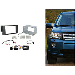 CTKLR13 Land Rover Freelander 2007 - 2014 Double Din Car Stereo Fascia Fitting Kit CTKLR13 Land Rover Freelander 2007 - 2014 Double Din Car Stereo Fascia Fitting Kit