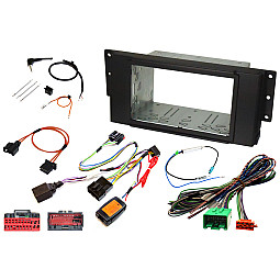 InCarTec FK-853-3 Land Rover Double Din Fascia Stereo Upgrade Fitting Kit Matt Black InCarTec FK-853-3 Land Rover Double Din Fascia Stereo Upgrade Fitting Kit Matt Black