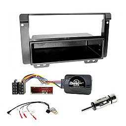 Land Rover Freelander (TD4) Single Din Car CD Stereo Fascia Steering Antenna Fitting Kit Land Rover Freelander (TD4) Single Din Car CD Stereo Fascia Steering Antenna Fitting Kit