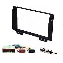 Land Rover FreeLander 2004 - 2006 Car Double Din Fascia ISO Fitting Kit Black Land Rover FreeLander 2004 - 2006 Car Double Din Fascia ISO Fitting Kit Black