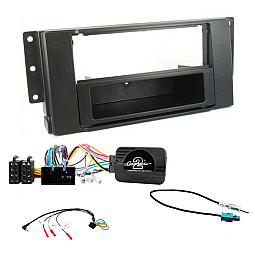 Land Rover Discovery, Freelander Car Stereo Single Din Fascia Steering Antenna Fitting Kit Land Rover Discovery, Freelander Car Stereo Single Din Fascia Steering Antenna Fitting Kit